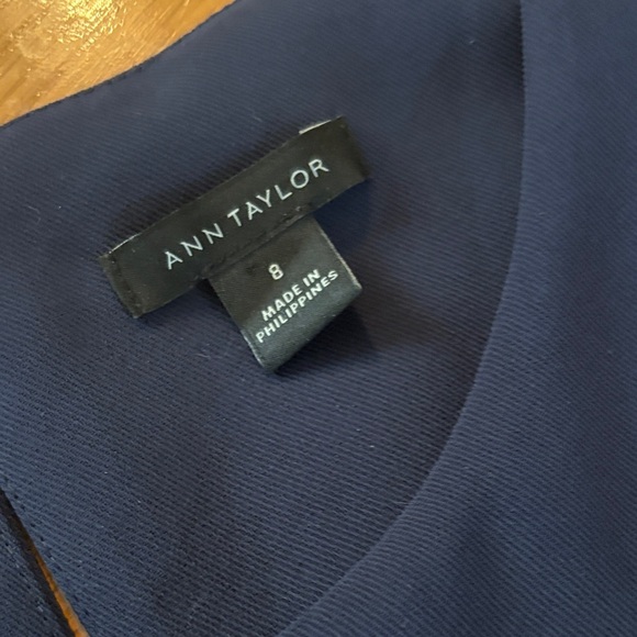 Ann Taylor Midnight Blue Jumpsuit - Picture 2 of 10